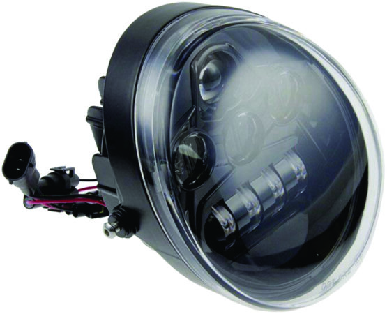 LED Headlight - Black