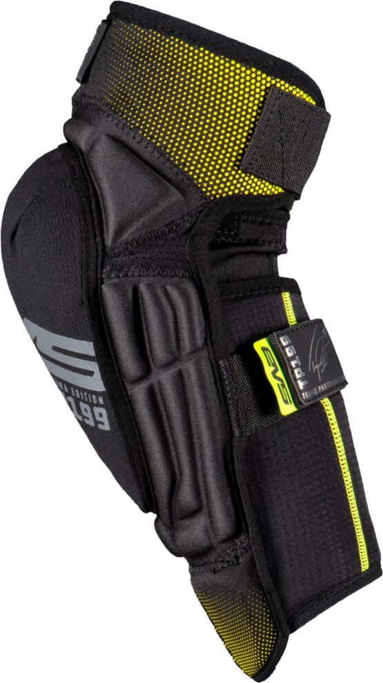 EVS TP199 Knee/Shin Guard Youth Black/Hi-Vis - Image 6
