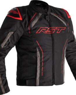 RST S1 CE Textile Jacket Black/Grey/Red Large