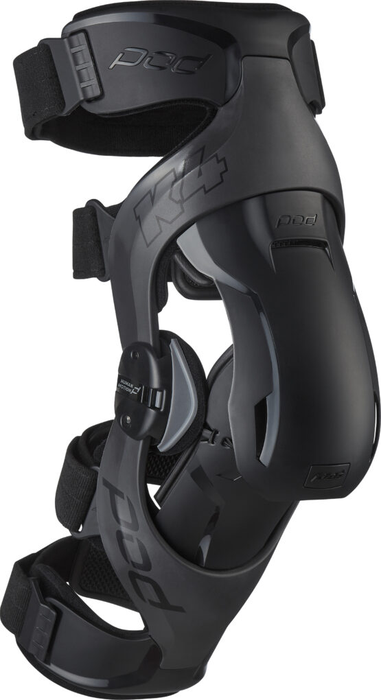 K4 V2.0 Knee Brace Graphite/Black Medium/Large (PAIR)