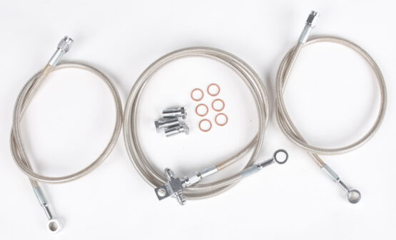 Front Brakeline Kit +2" Silver
