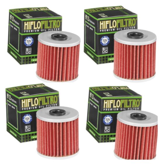 HF123 Oil Filter - 4 Pack