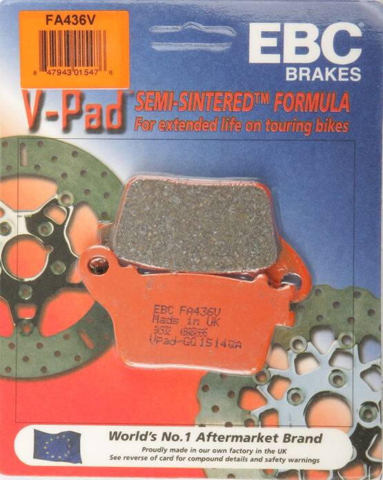 V Series Rear Brake Pads