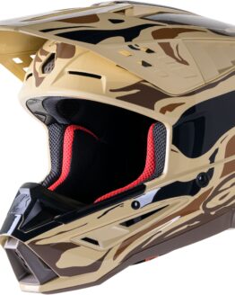 Alpinestars S-M5 Mineral Helmet Dark Brown/Kangaroo Matte Large