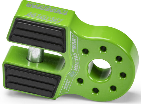 FlatLink XTV Winch Line Shackle Mount - Green - Image 2