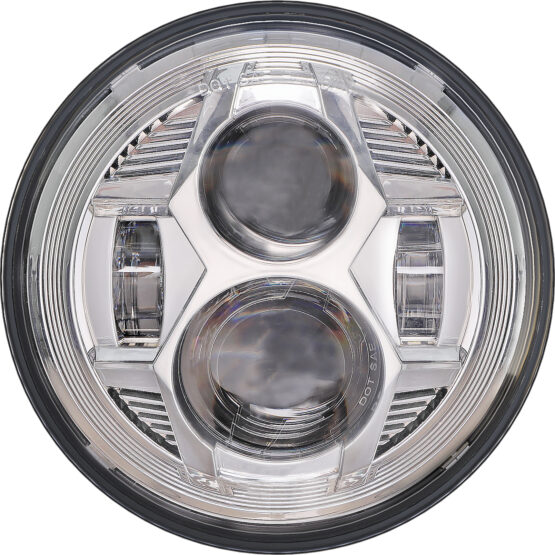 Pathfinder 7 Inch LED Headlight Chrome