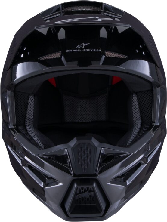 Alpinestars SM3 Solid Helmet Black Gloss Medium - Image 7