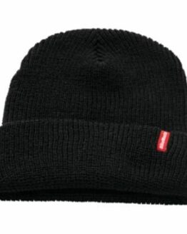 BikeMaster Tag Beanie Black One Size Acrylic Cuffable Unisex