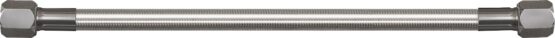 Goodridge 15in Universal Oil Line Assembly Clear Fittings