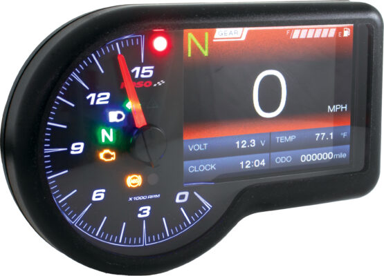 RX-3 GP Style TFT Multifunction Gauge w/ Mount and PNP Harness