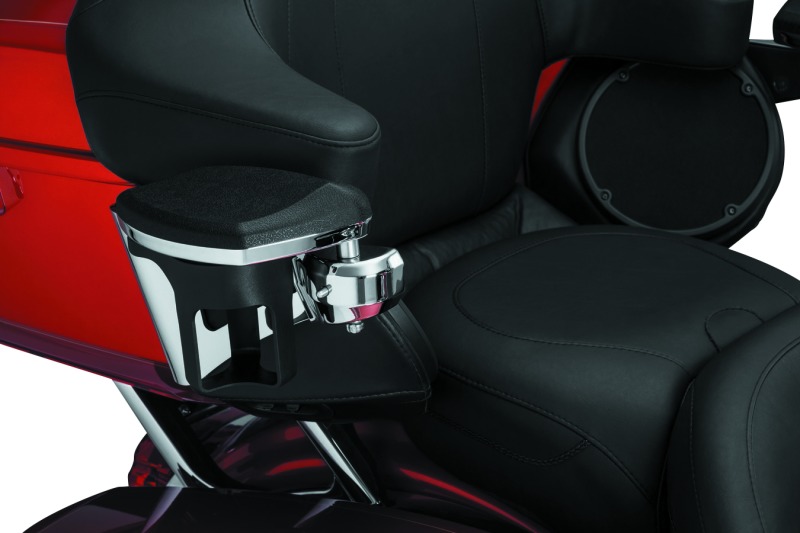 Kuryakyn Passenger Armrests Chrome For 14-23 Touring Models - Image 4