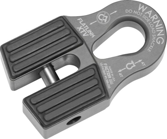 FlatLink XTV Winch Line Shackle Mount - Gray - Image 2