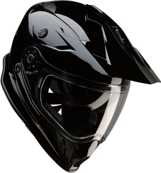 Range Full Face Dual-Sport Helmet Gloss Black X-Small - Image 3