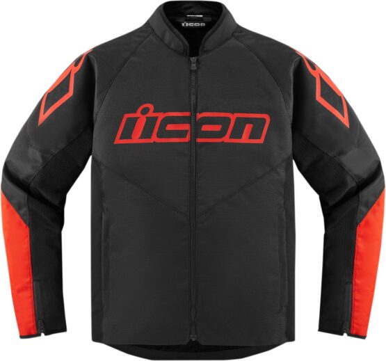 ICON Hooligan Jacket Men's L Black/Red