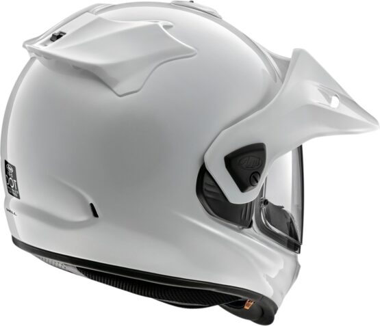 Arai XD-5 Dual Sport Helmet Gloss White XL - Image 3