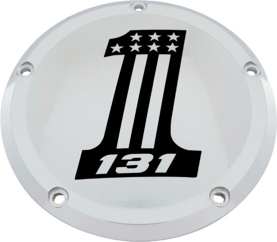 Custom Engraving 6in M8 Softail Derby Cover 131 Chrome For Harley