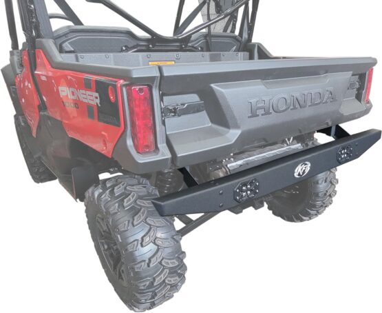 KFI Rear Formed Bumper Black for Honda Pioneer 1000-3/6 - Image 2