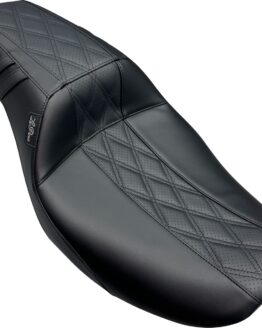 Le Pera Outcast Daddy Long Legs Seat GT2 Inlay Black For Harley FLH/FLT 23-24