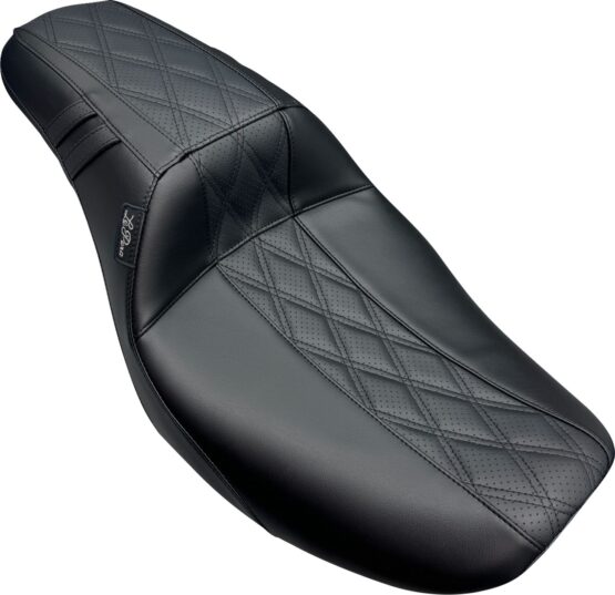 Le Pera Outcast Daddy Long Legs Seat GT2 Inlay Black For Harley FLH/FLT 23-24