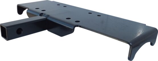 KFI 1-1/4 in. Receiver Winch Mount Black Powder-Coated Steel
