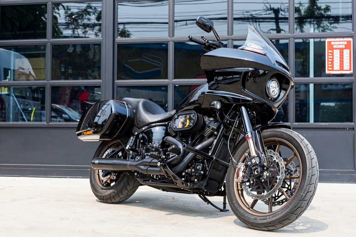 Racing Brothers Bishop 43MM Inverted Forks Medium Weight For FXLR - Image 4