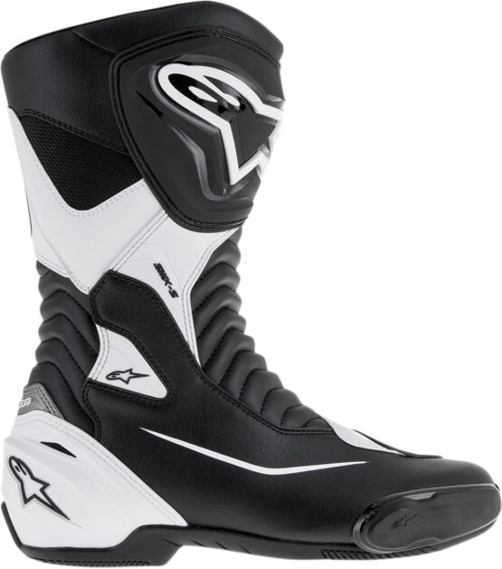 SMX-S Street Riding Boots Black/White US 6 - Image 4