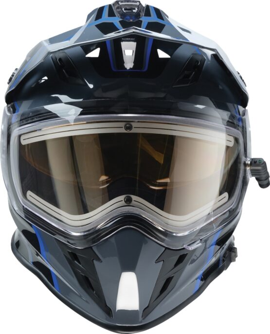 Z1R Range Rotor Snow Electric Helmet - Large, Blue/Black - Image 2