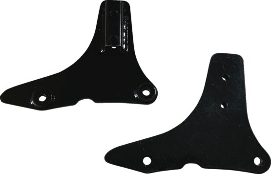 Drag Specialties Black Side Plates for Harley Touring Models Pair