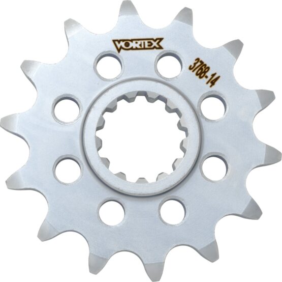Vortex Steel Front Sprocket 520 14T Silver For Kawasaki ZX-4RR 2023