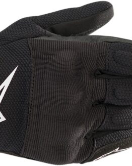 Women's S-Max Drystar Street Riding Gloves Black/White X-Small