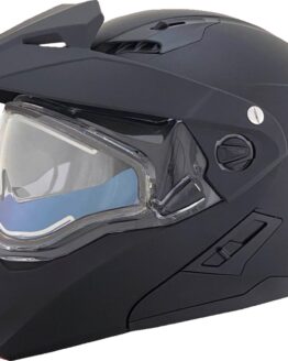 AFX FX-111DS Electric Snow Helmet Matte Black Medium