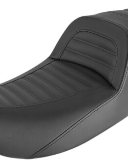 Slim Pleated 2-Up Seat Black Gel