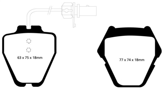 Yellowstuff Front Brake Pads