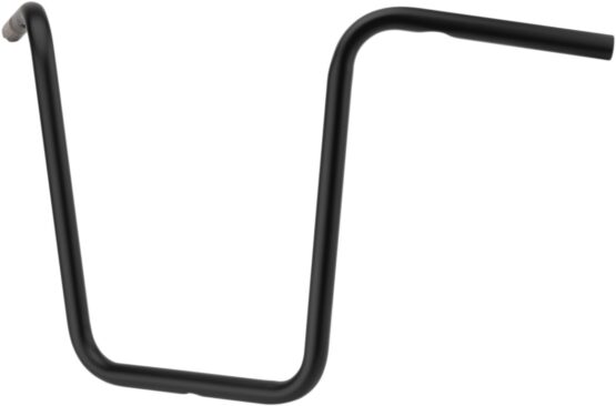 Drag Specialties 1in Ape Hanger Handlebar Flat Black 16in Rise - Image 3