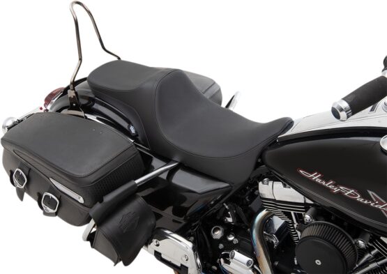 Drag Specialties Predator III 2-Up Seat Black For Harley-Davidson Touring
