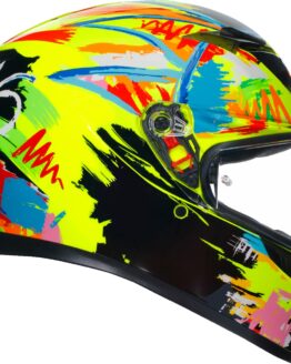 AGV K3 Rossi Winter Test 2019 Full Face Helmet Yellow 2XL