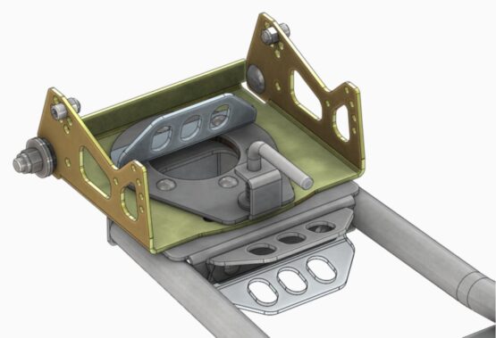 ATV Plow Push Tube For KFI & Cycle Country Mounts - Image 4