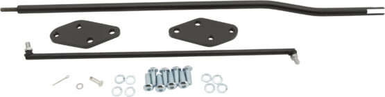 HardDrive Forward Control Extension Kit Black For Dyna 06-17