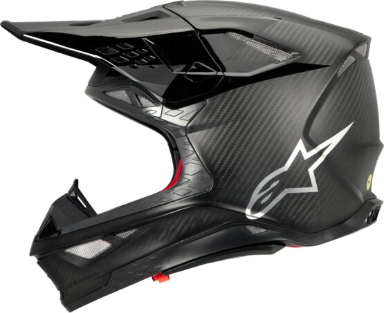 Alpinestars Supertech M10 Fame MIPS Helmet Black/Carbon XL - Image 2