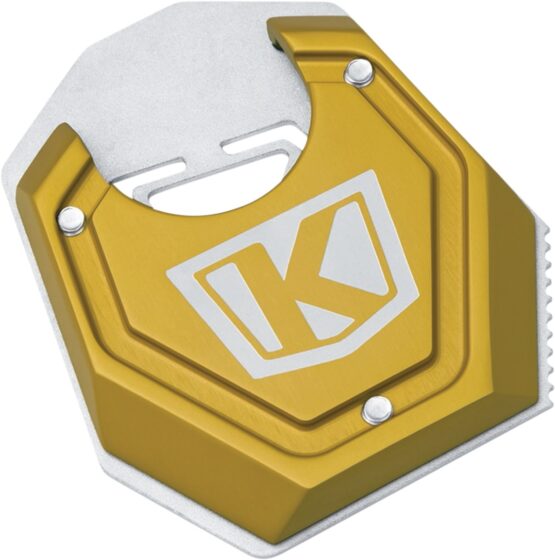 Kuryakyn Lodestar Kickstand Shoe Gold Fits BMW R1200/1250 GS/Adv - Image 3