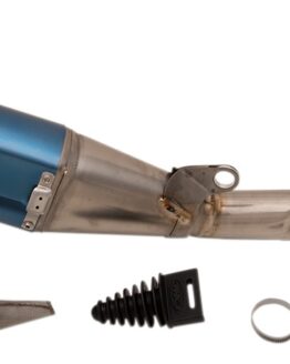 Blue Factory 4.1 Full Exhaust w/ Ti MB Header & CF Cap