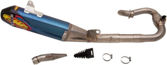 Blue Factory 4.1 Full Exhaust w/ Ti MB Header & CF Cap