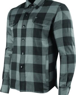 Speed and Strength True Grit Armored Moto Shirt Grey M