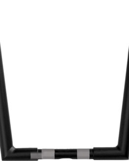 Chubby Hooked Ape Bar 14" Satin Black