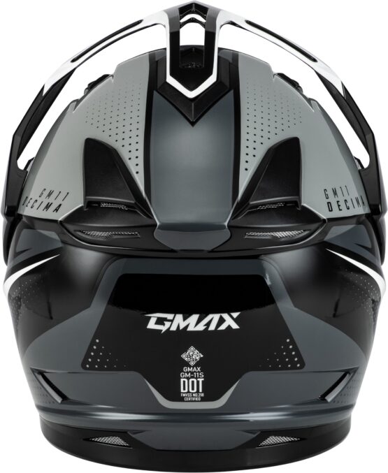 GMAX GM-11 Decima Helmet Black/Grey/White XL - Image 2