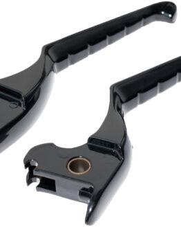 Kuryakyn Enygma Lever Kit Gloss Black For 14-16 HD FL Touring