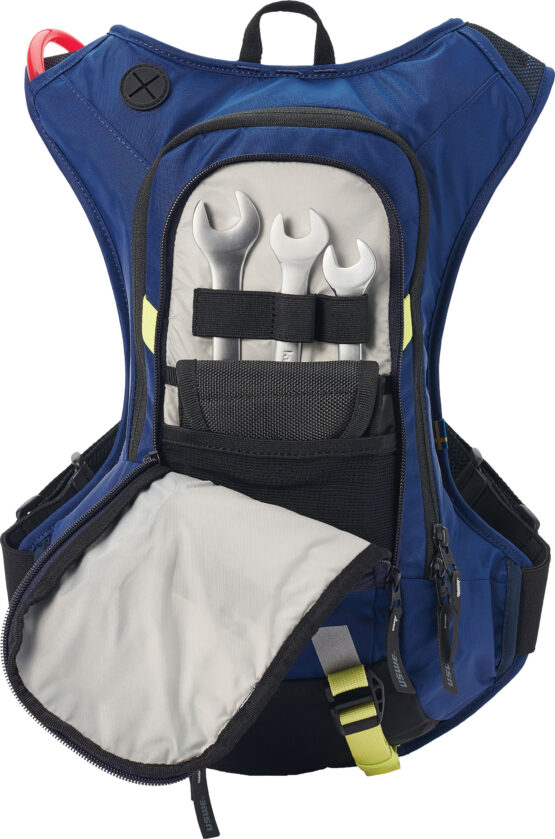 USWE Raw 12L Moto Hydro Hydration Pack - Factory Blue - Image 2
