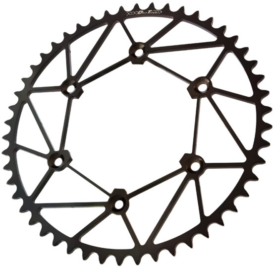 Dirt Tricks 48T Black Steel Rear Sprocket 520 Fits YZ/YZF 125-450