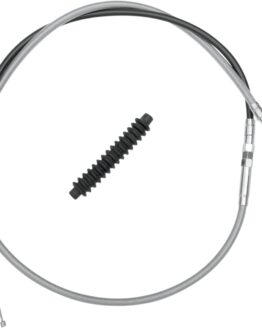 Drag Specialties Braided Stainless Steel Clutch Cable +4in For Harley