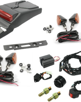 EZ Electric Light & Wiring Kit W/ Anato Tail & 601 Flasher